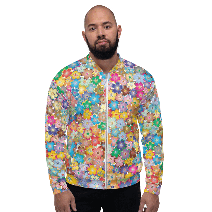 Blossom Everywhere: Flowers Jacket product image (2)