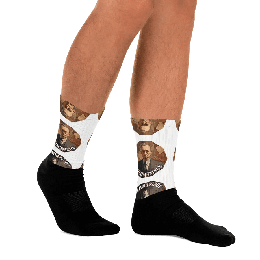 Sergej Rachmaninov - Oil Painting Portrait | Socks product image (11)