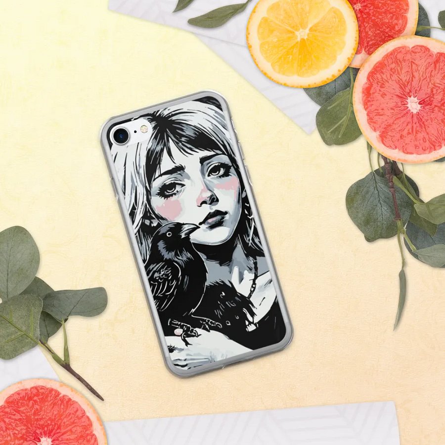 Raven Portrait iPhone Case product image (337)