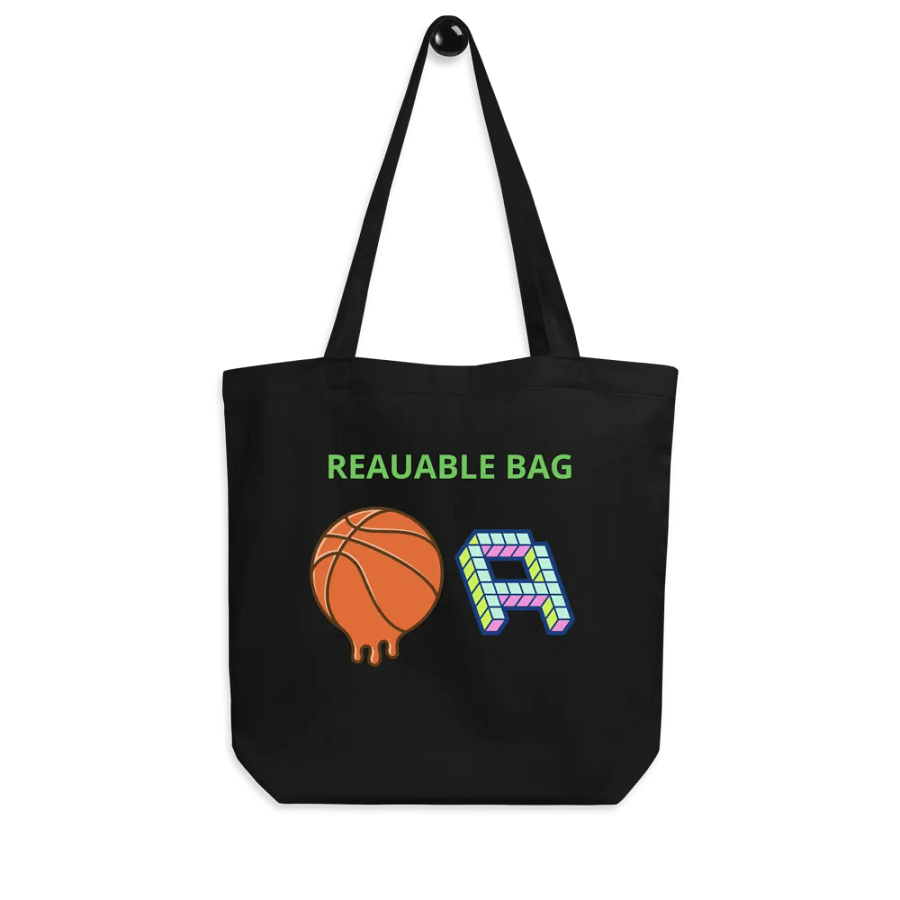 Reausable bag with basketball product image (7)