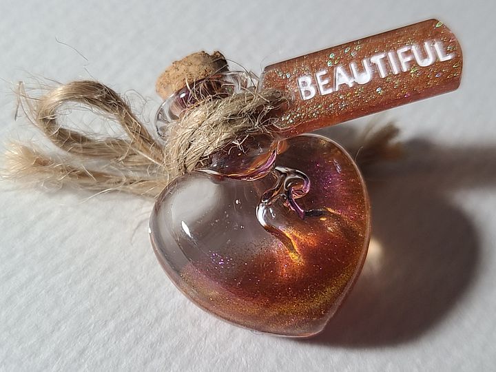 Heart Jar KEYCHAIN #15 - BEAUTIFUL product image (2)