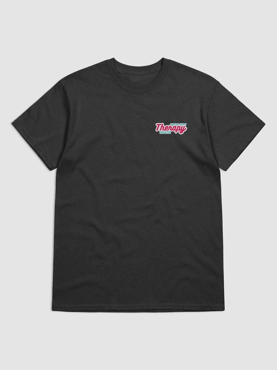 Almost as Good as Therapy - Black Tee product image (1)