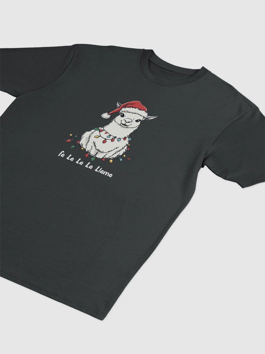 Christmas Men's T-shit | fa la la la llama product image (3)
