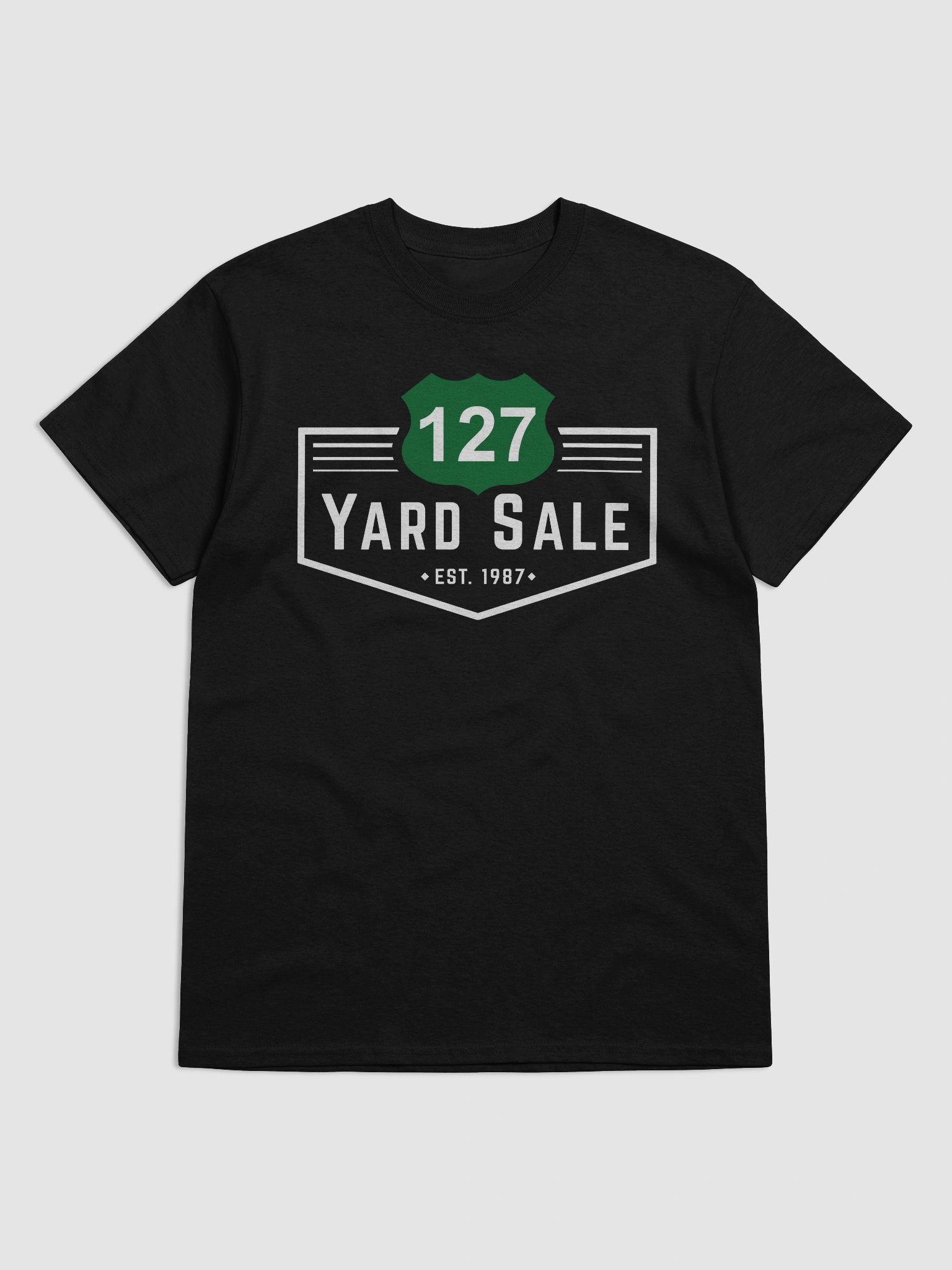 127 Yard Sale (2025) Vintage - Gildan Heavyweight T-Shirt - Black product image (1)