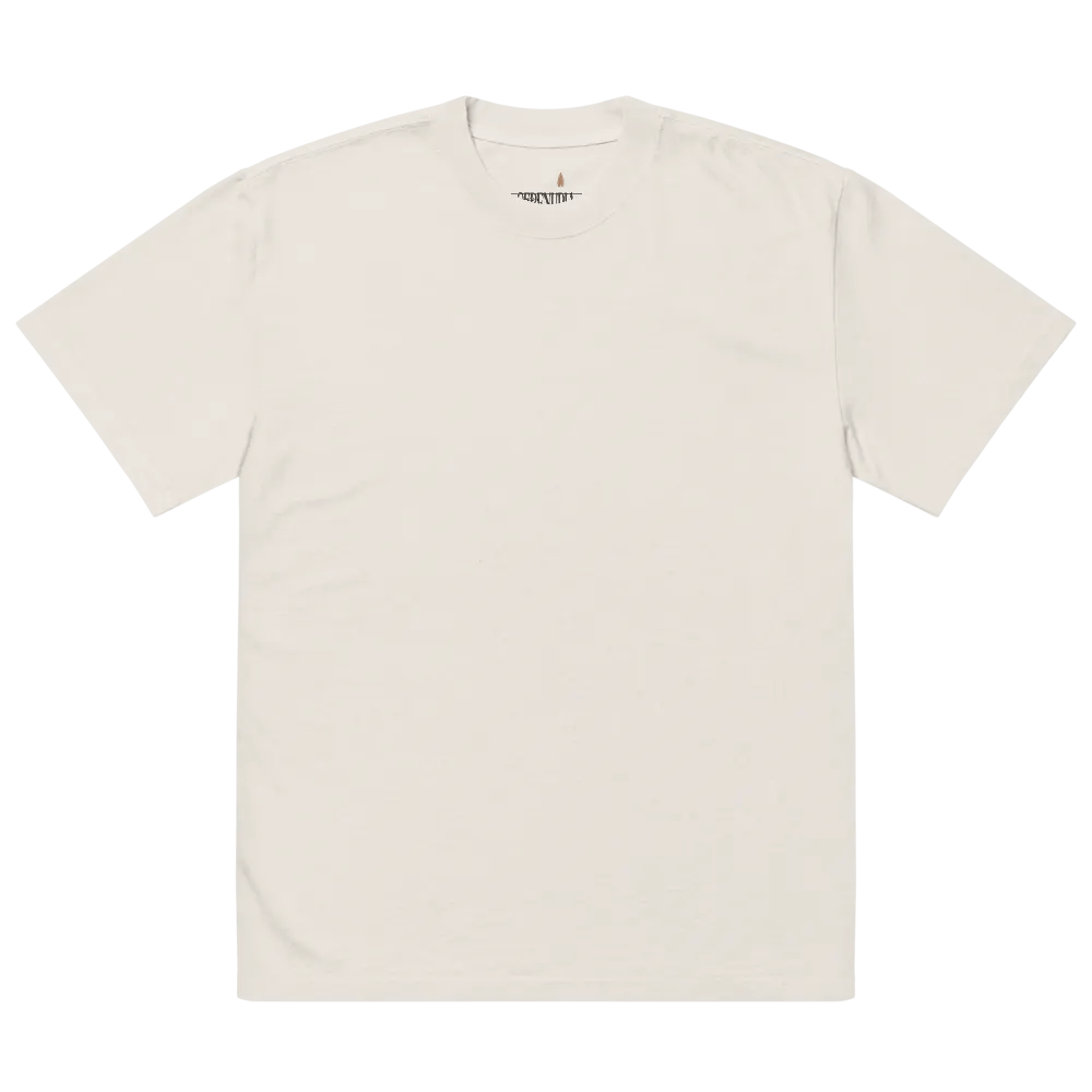 The 'The Earth Laughs in Flowers' Oversized T-Shirt product image (21)