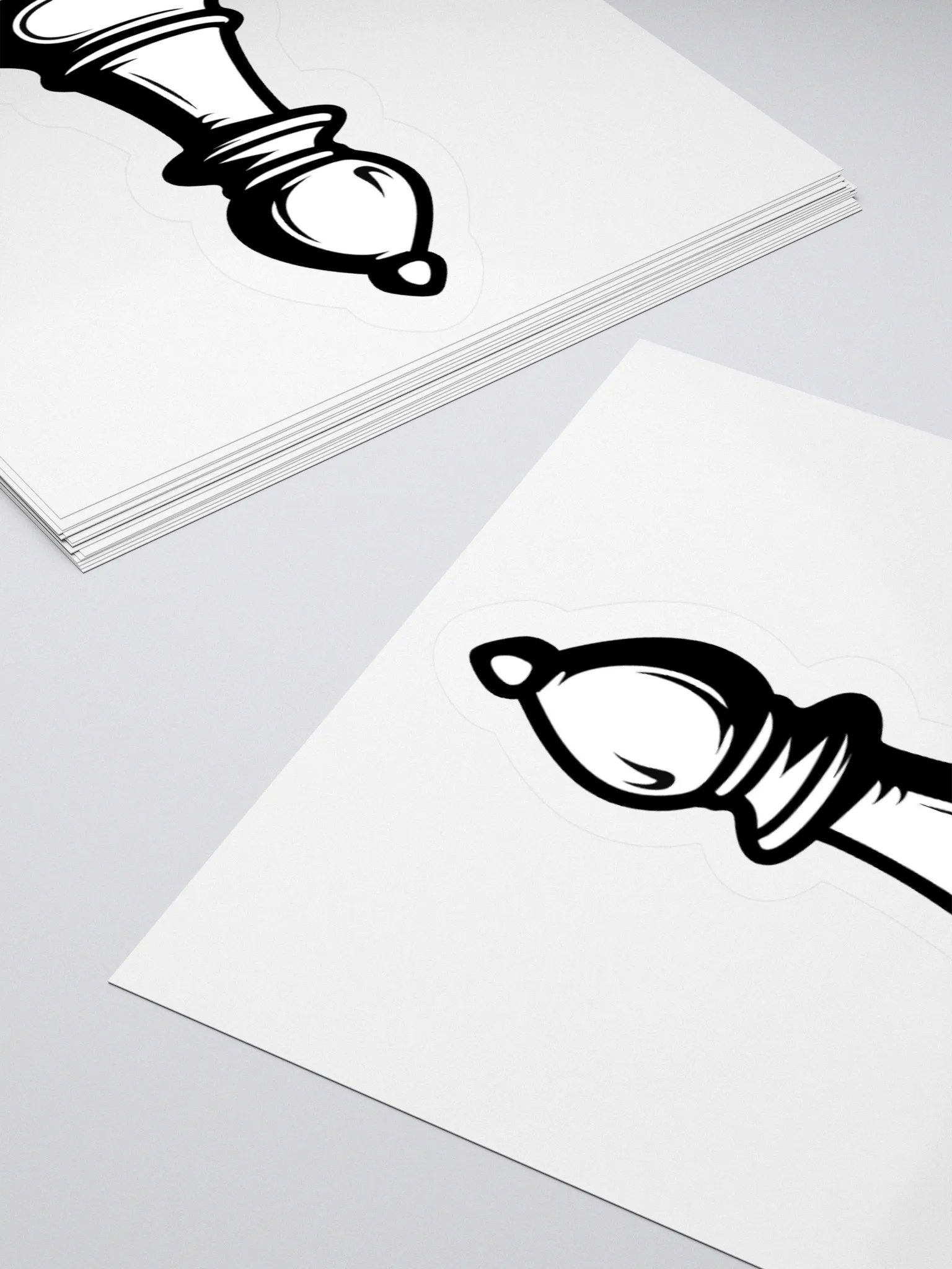 Classic Chess Bishop Sticker product image (11)