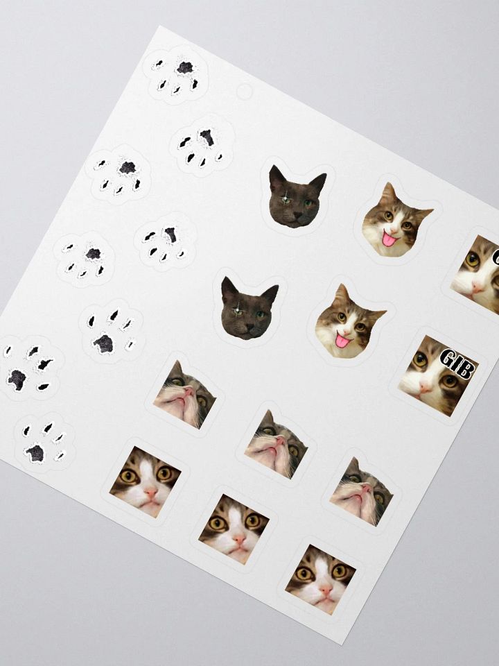 Domestic Purr Machines Small Emote Sticker Set product image (2)