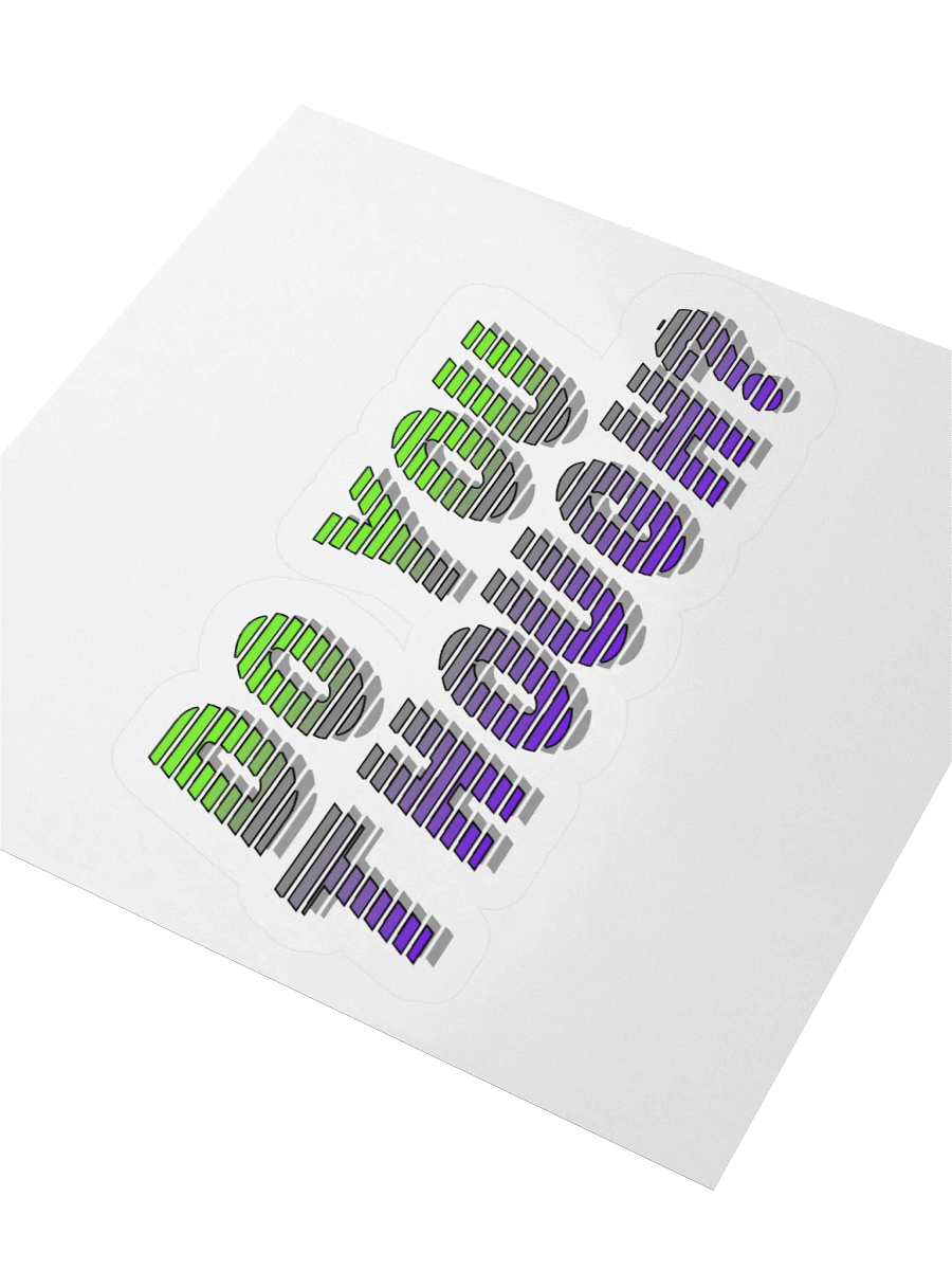 PASP Do You Though? Sticker product image (3)