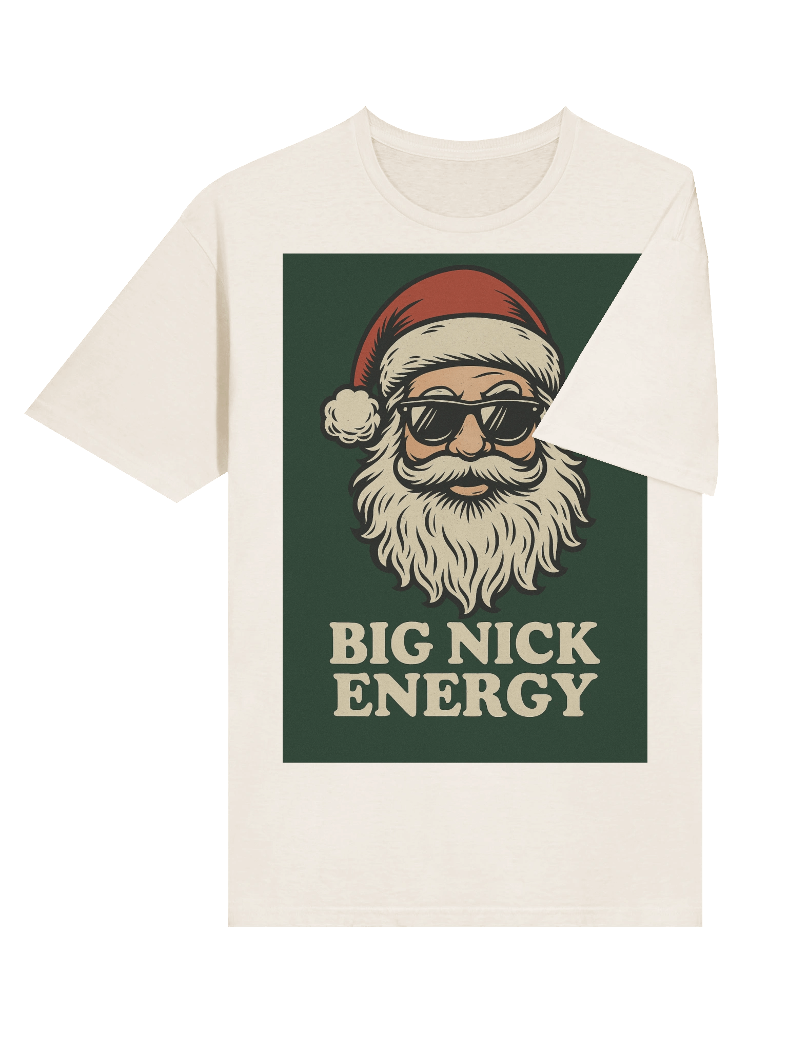Big Nick Energy Santa Shirt | Funny Christmas Graphic Tee product image (58)