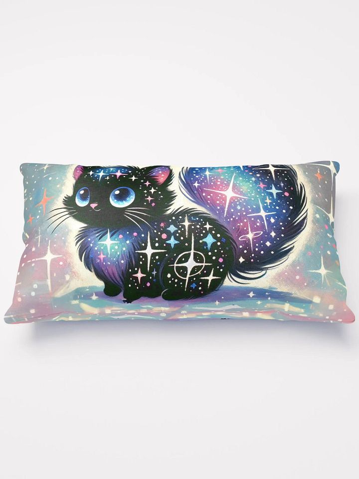 Fluffy Celestial Kitty Cat Pillow product image (1)