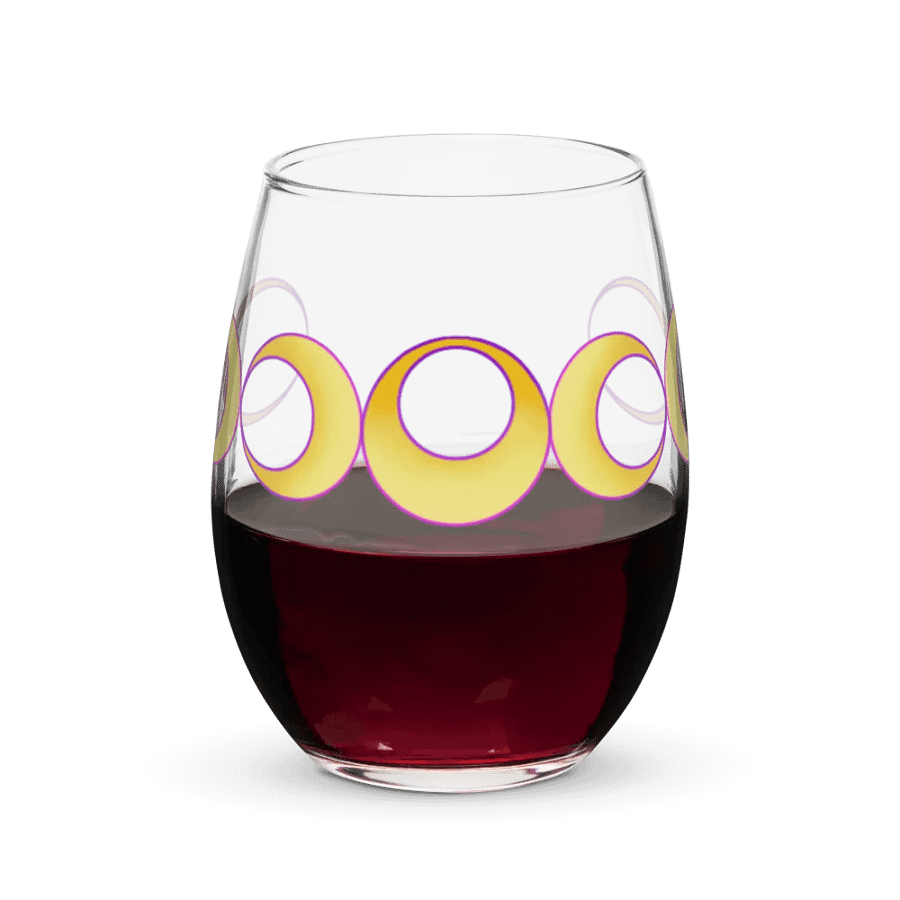 Moonie Phases Stemless Wine Glass product image (5)
