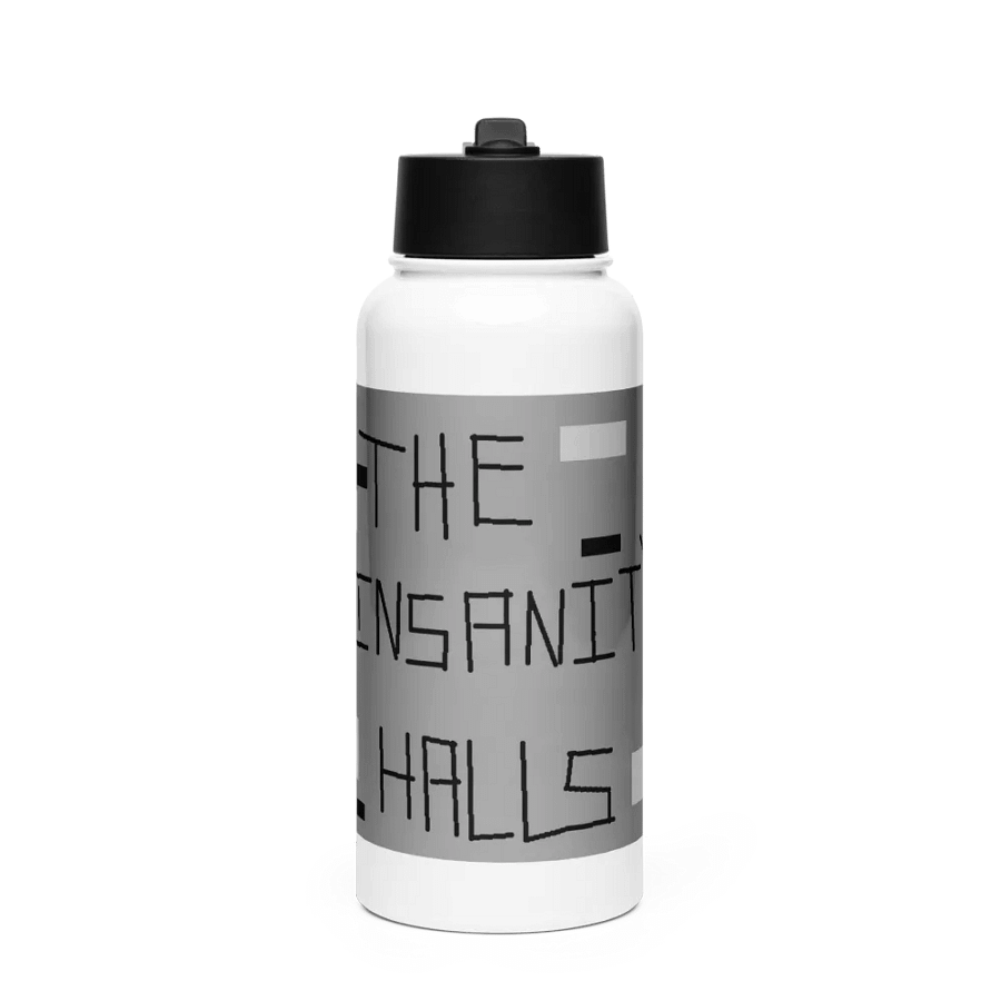 The Insanity Halls Stainless Steel Water Bottle product image (1)