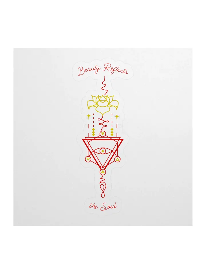 Beauty Reflects the Soul Emblem Kiss Cut Stickers product image (1)
