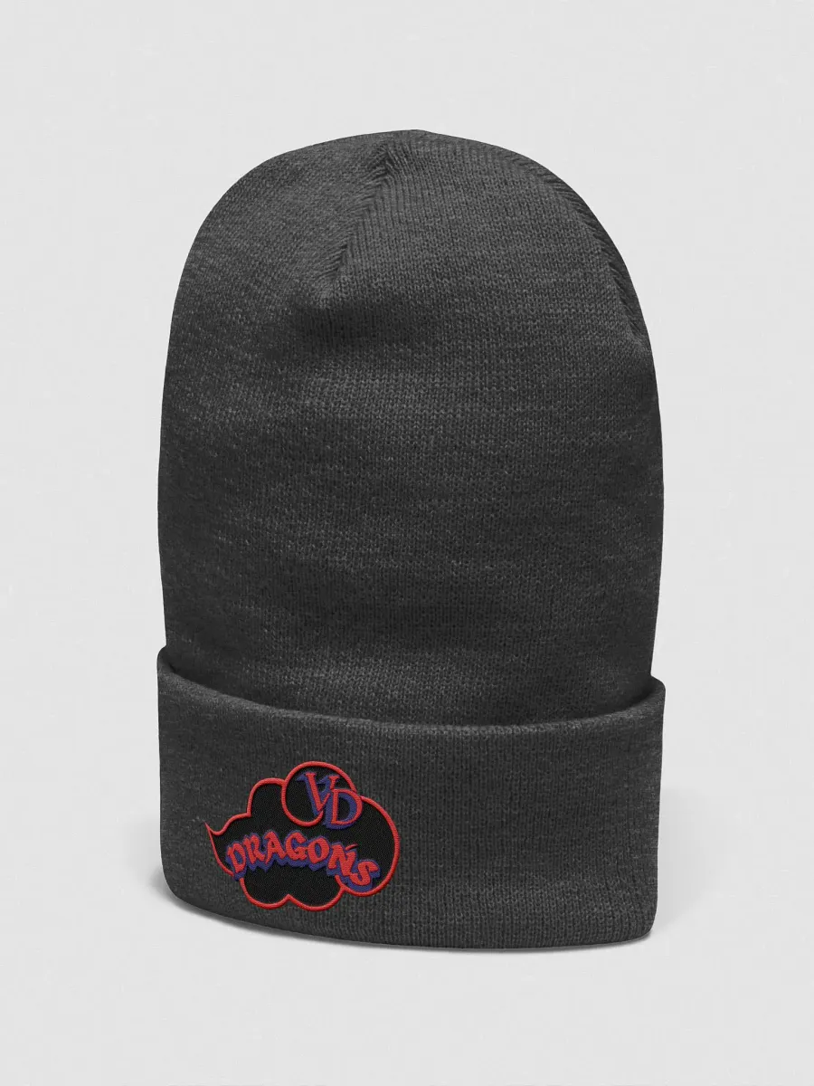 valerian dragons blackXred beanie product image (7)