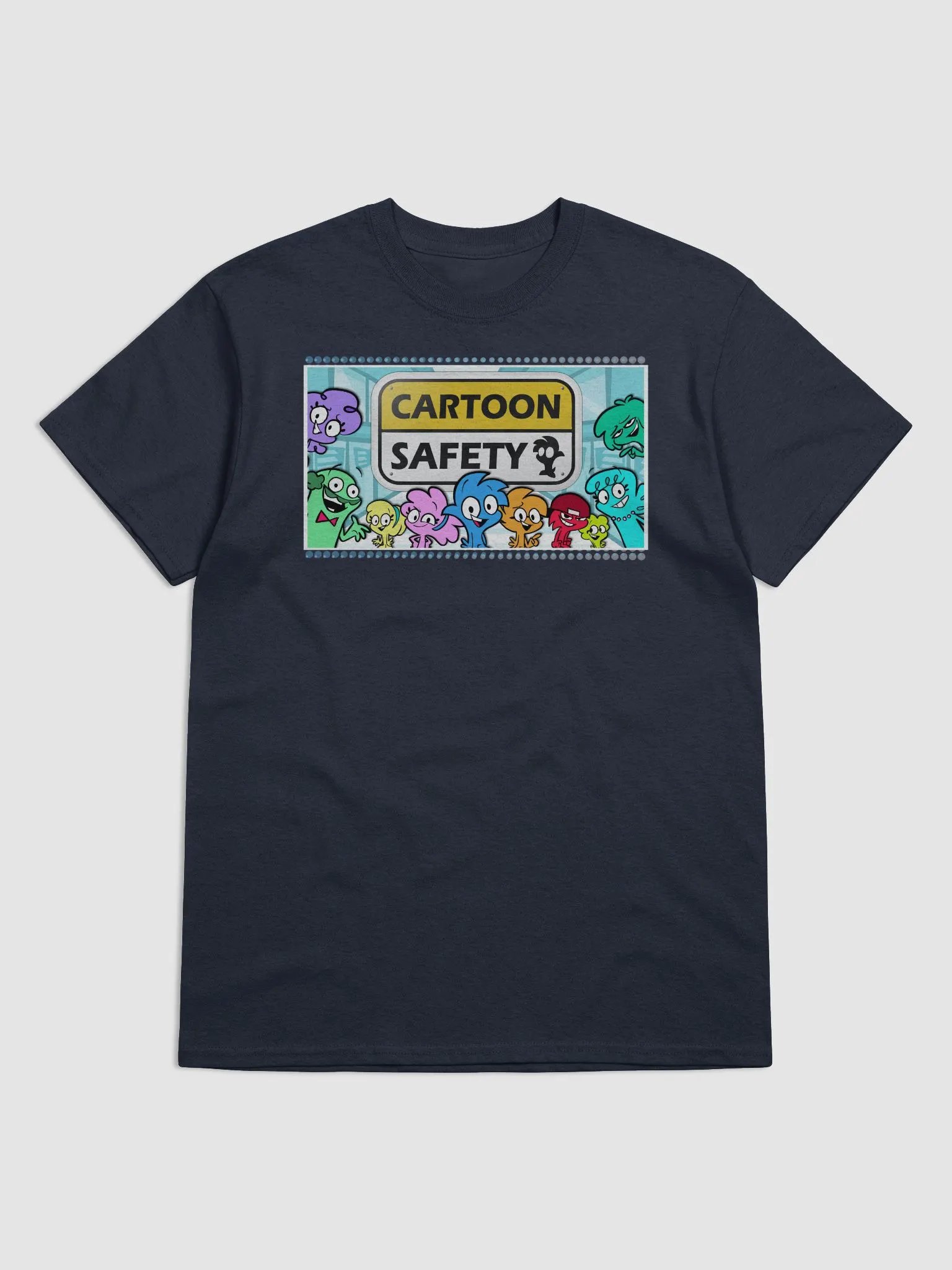 Cartoon Safety - Group Shot T-Shirt product image (7)