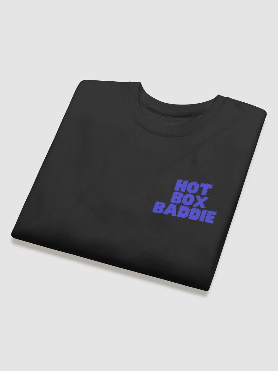 UNISEX HOT BOX FAM BADDIE AND SOLID ROYAL BLUE LOGO SWEATSHIRT product image (4)