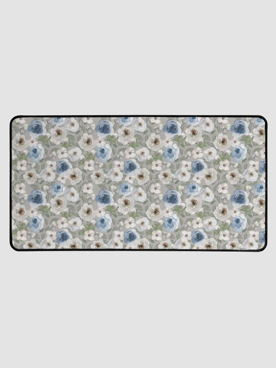 Grey Roses Desk Mat product image (1)