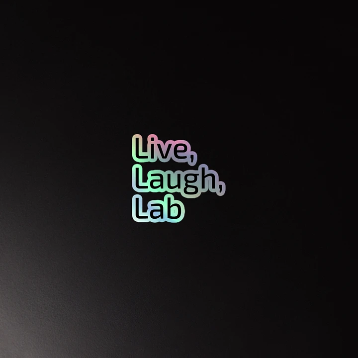 Live, Laugh, Lab product image (4)