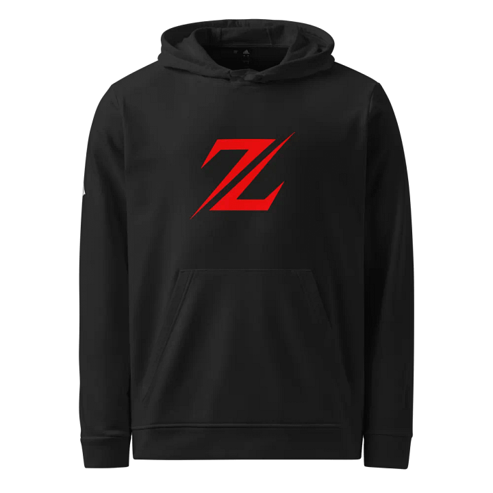 Gen Z Adidas Fleece Hoodie-Red product image (1)