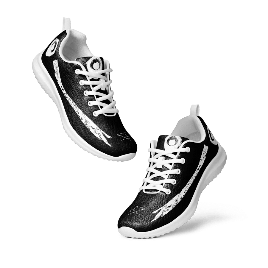 Peacock White on Black Shoe product image (11)