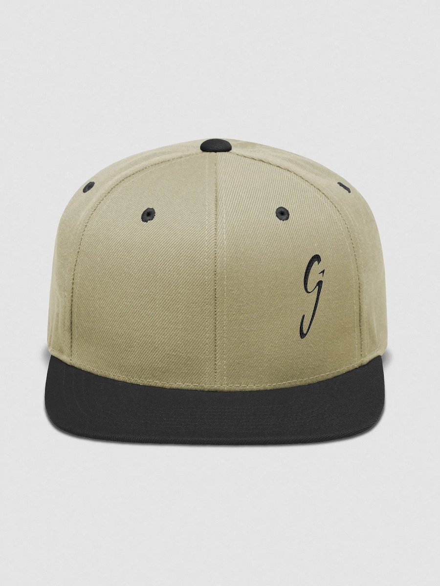 JG Natural/Black Snapback product image (1)