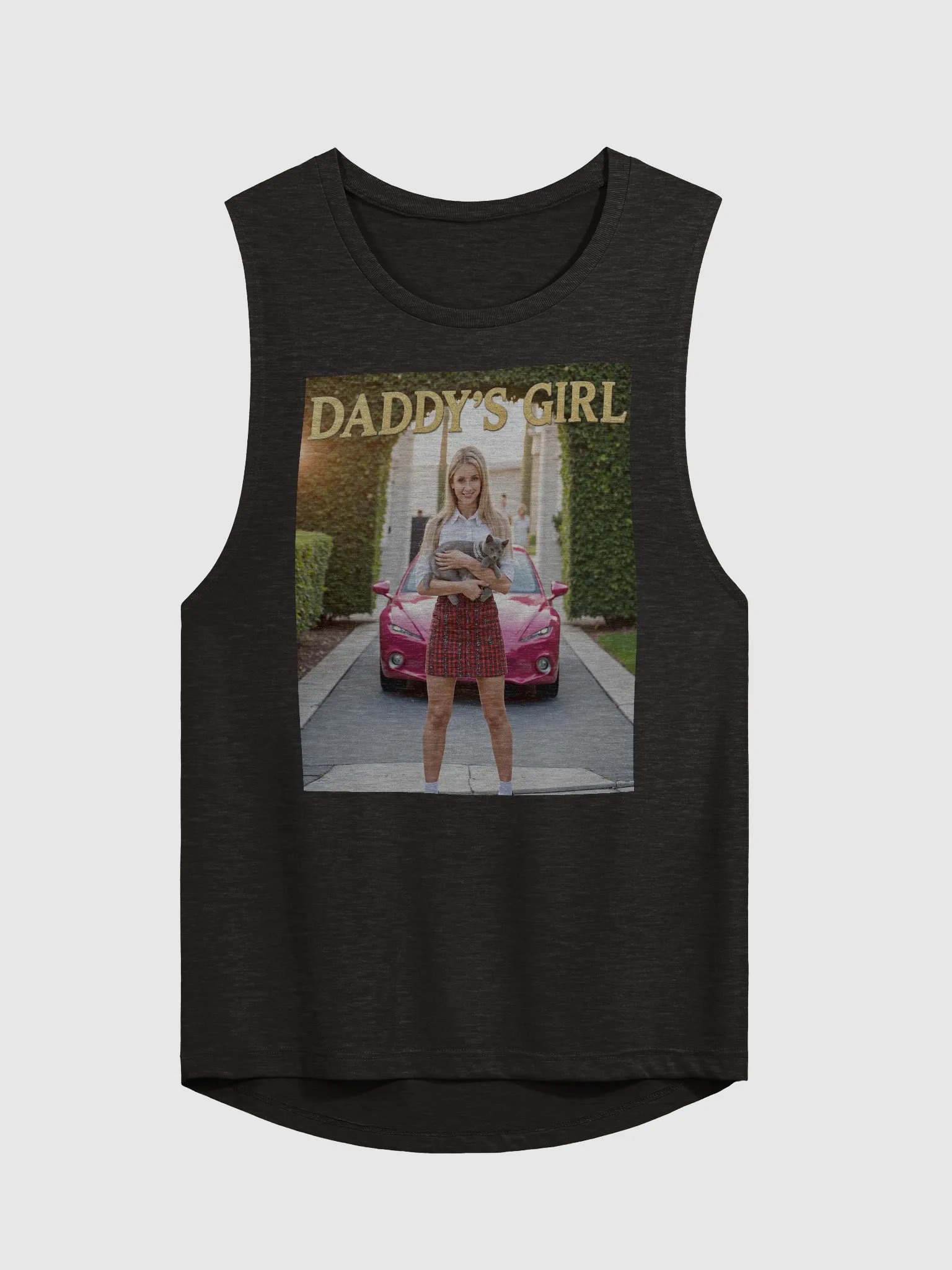Daddy's Girl Flowy Muscle Tank product image (4)