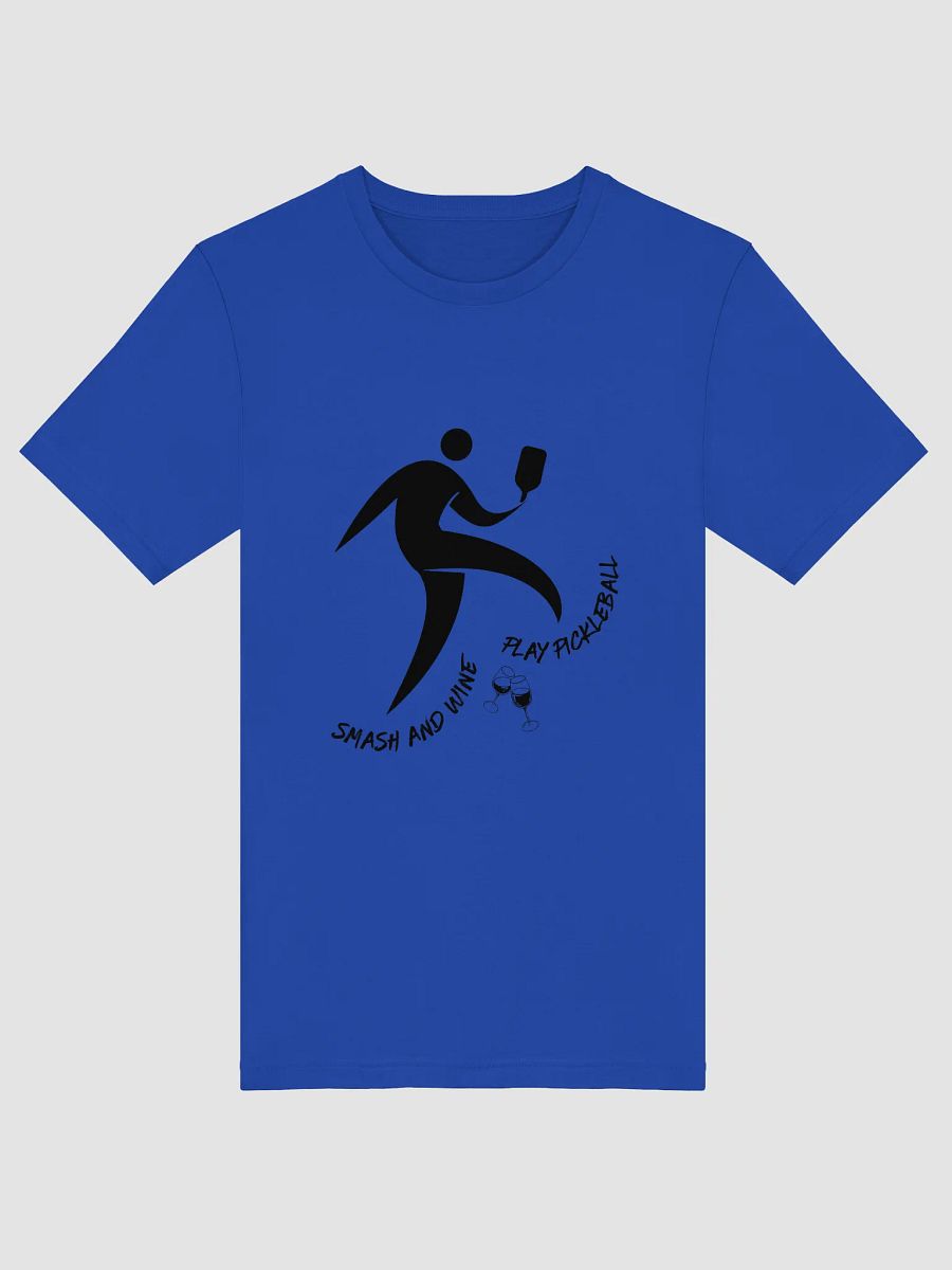 Smash and Wine Pickleball Ultrasoft T-Shirt product image (1)