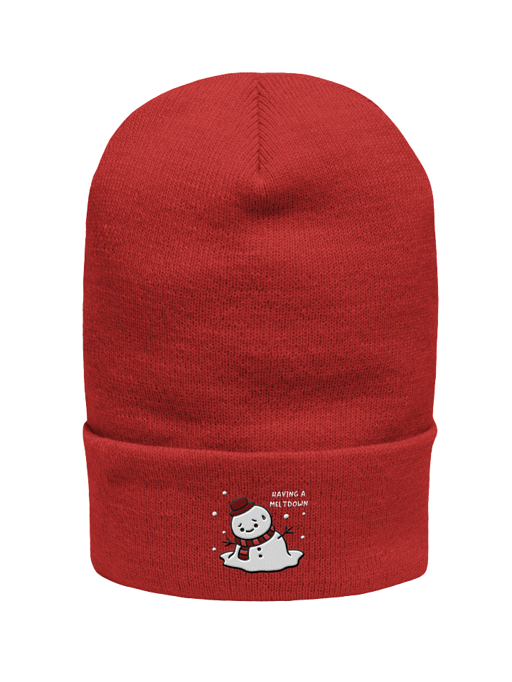 Snowman Meltdown Beanie product image (26)