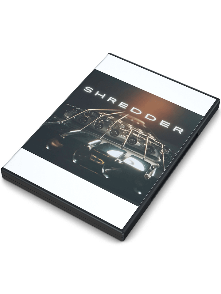 Shredder - Guitar Tracks for Film & TV - Scoring Pack product image (1)