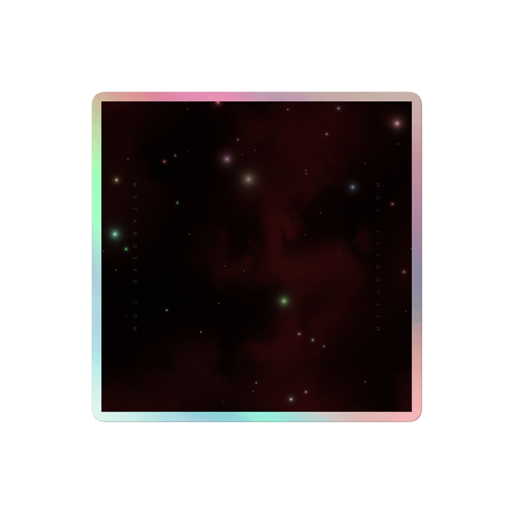 Nebula RB1 Holographic Sticker Sheet product image (2)