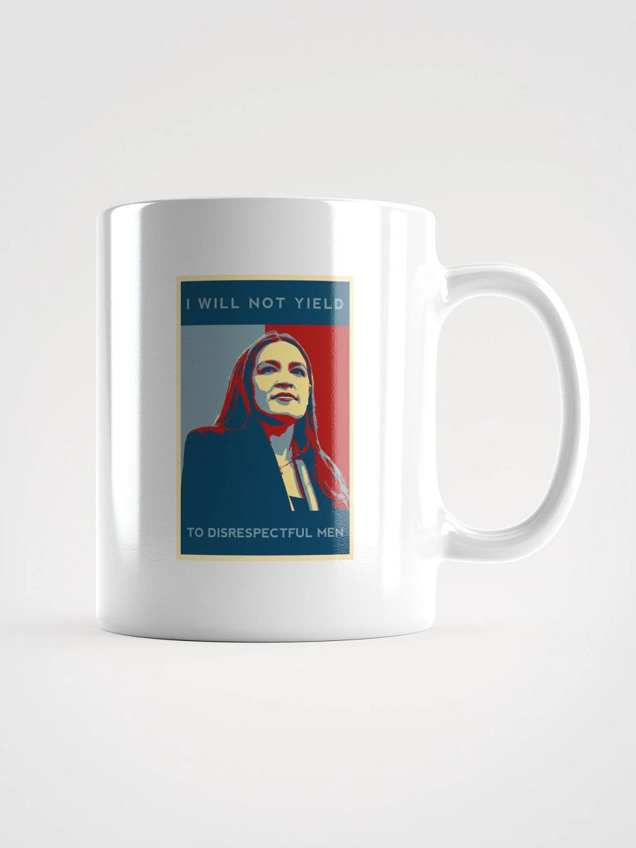 I Will Not Yield ceramic mug product image (3)