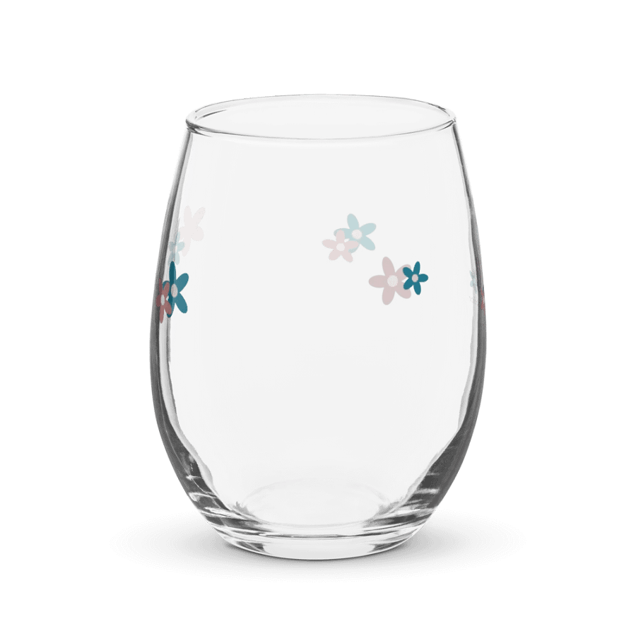 Floral Ghost Wine Glass product image (4)