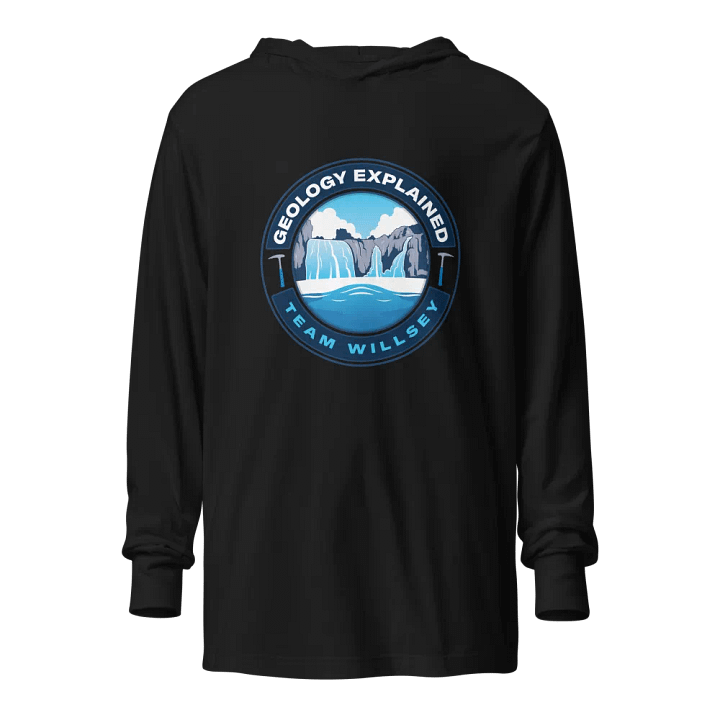 Shaped By Water Hooded Long Sleeve Tee product image (1)