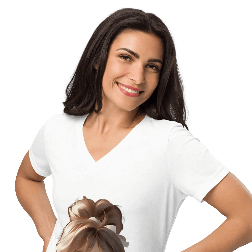 Bella+Canvas Women's Relaxed V-Neck T-Shirt product image (10)