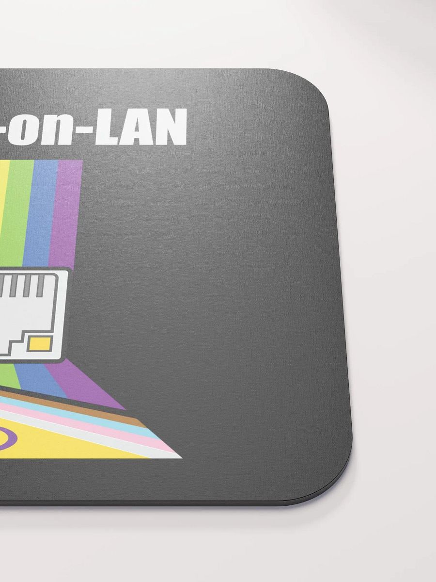 Woke on LAN Mouse Pad (Black) product image (5)