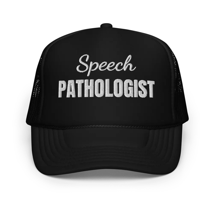 Speech Pathologist - Embroidered Trucker Cap Hat product image (1)