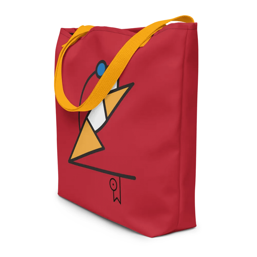 Bau Frog Icon / MO Tote Bag / Red product image (8)