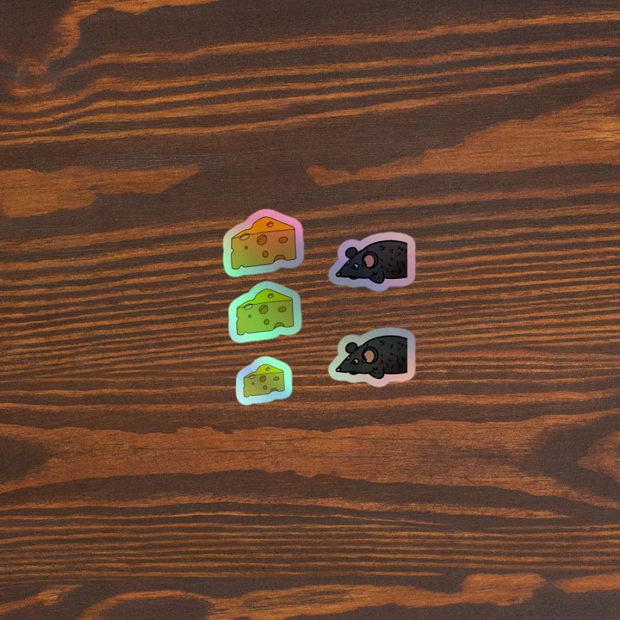 Hobo Rats Holographic Sticker Sheet product image (5)