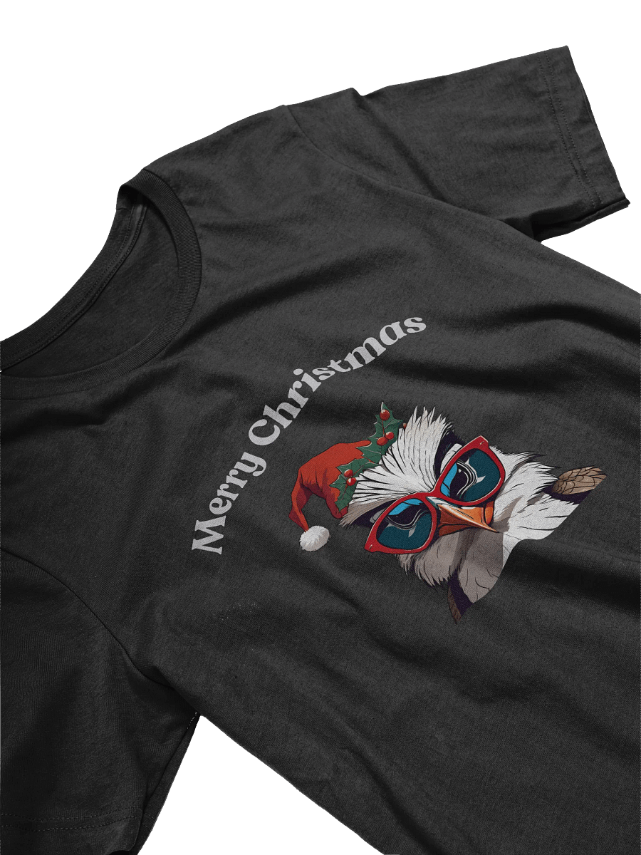 Festive Kookaburra Merry Christmas T-Shirt - Silver product image (3)