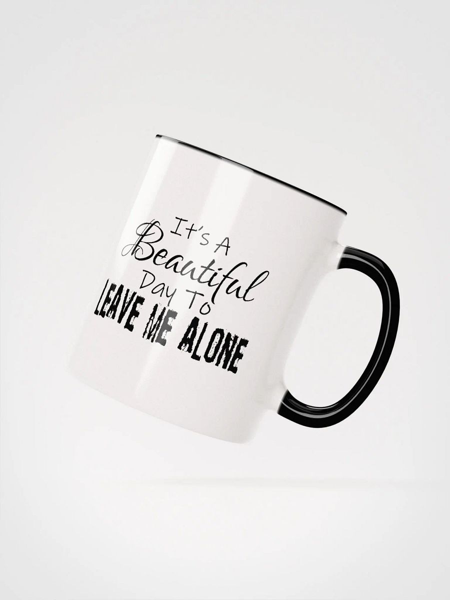 Leave Me Alone (Black Handle Mug) product image (2)