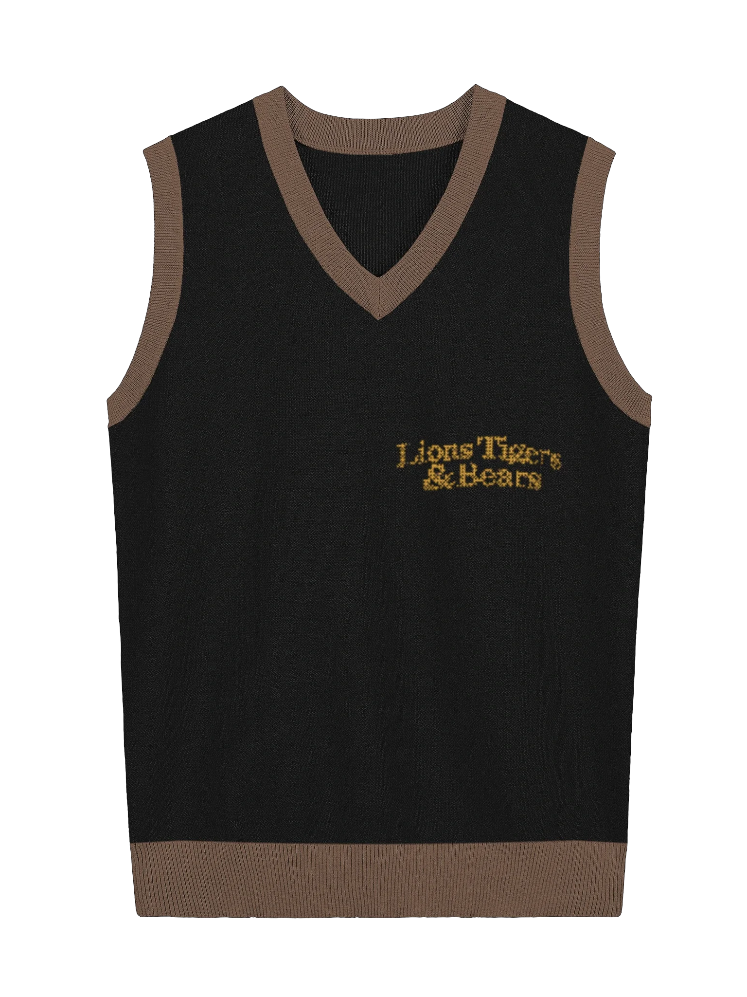 Lions Tigers & Bears Knit V-Neck Pullover Vest product image (1)