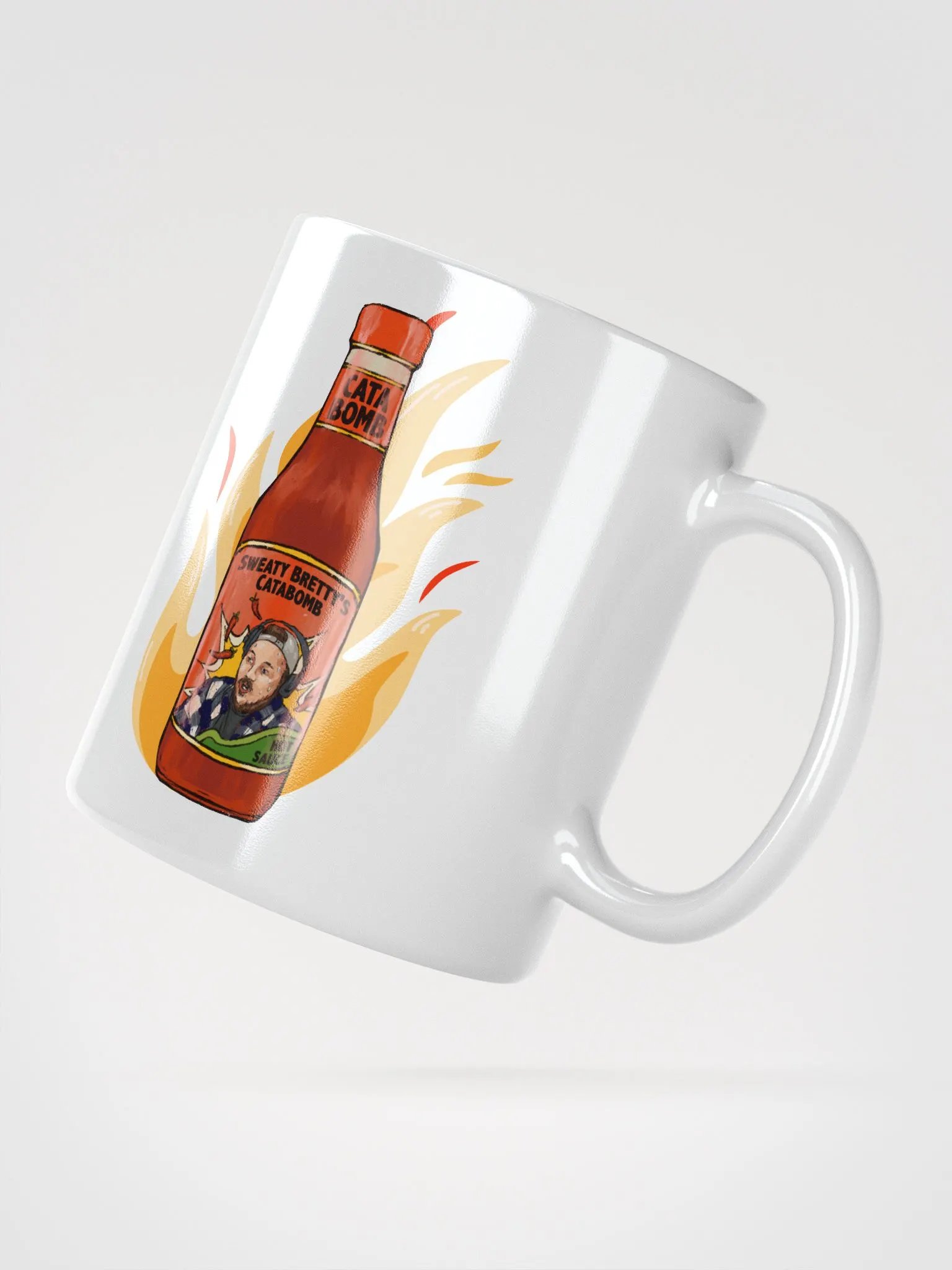 Sweaty Bretty Catabomb Hot Sauce Coffee Mug product image (2)