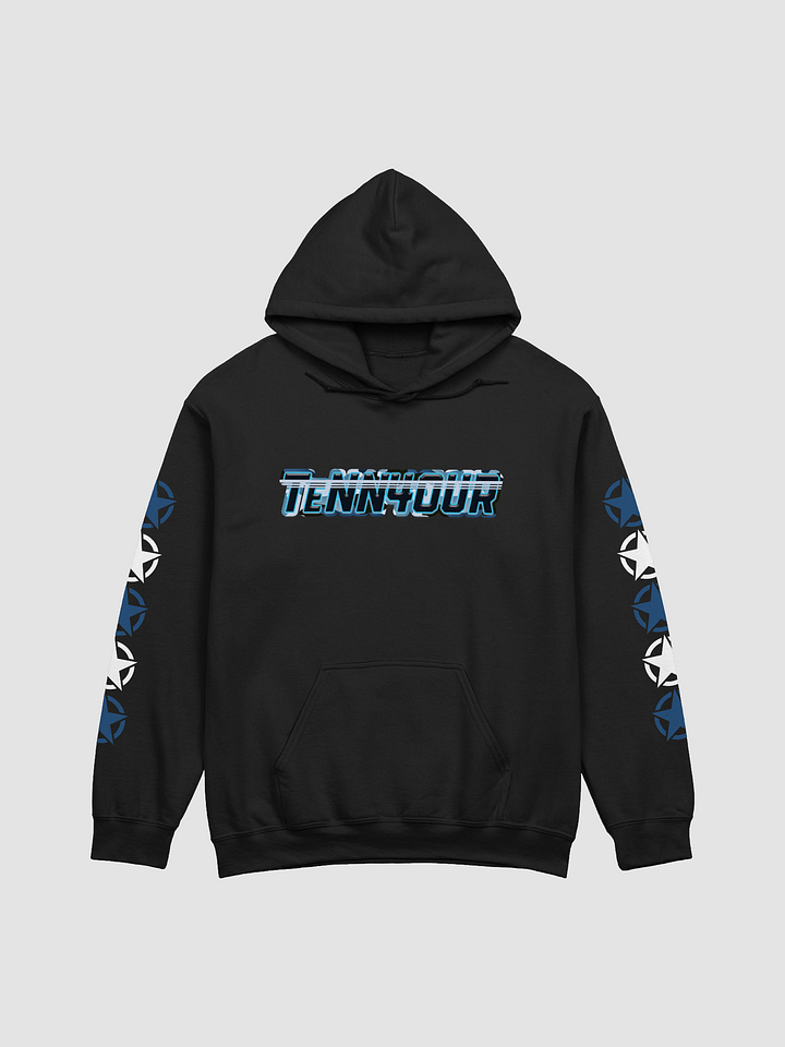 #TeNN4OURARMY Hoodie -Navy & White product image (1)