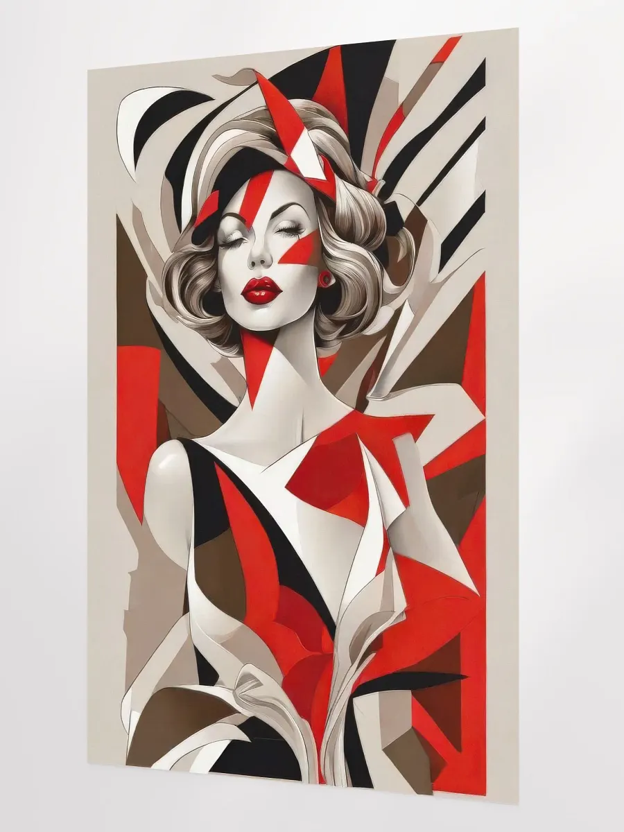 Red Woman - Poster - Large 24x36 Inches product image (2)