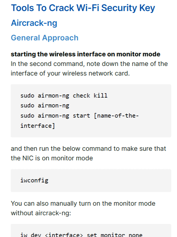 Offensive Security Wireless Professional Study Notes product image (3)