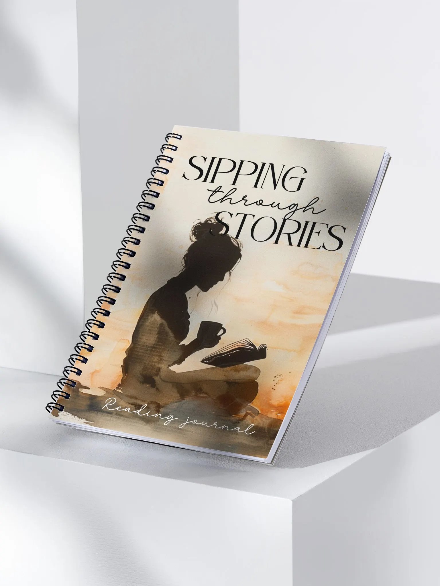 Sipping Through Stories - Reading Journal For Coffee And Book Lovers product image (4)