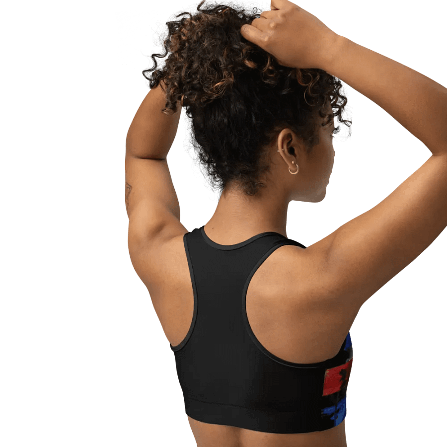 Urban Graffiti Union Jack Sports Bra product image (4)