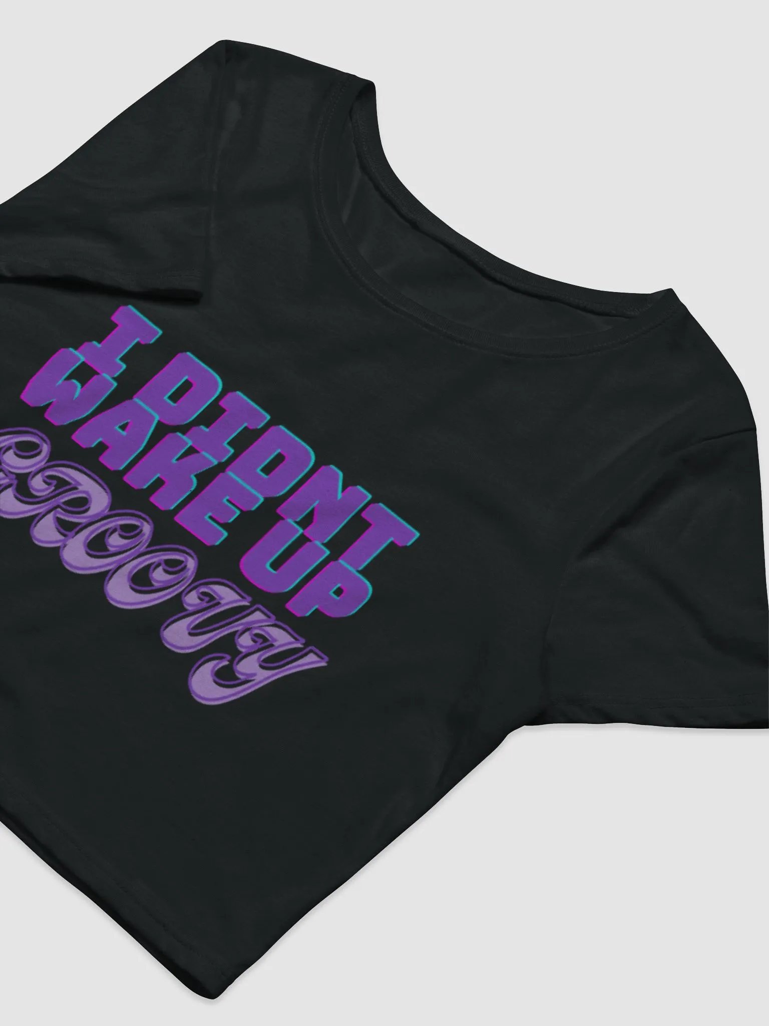 I didn't wake up groovy Crop Top product image (10)