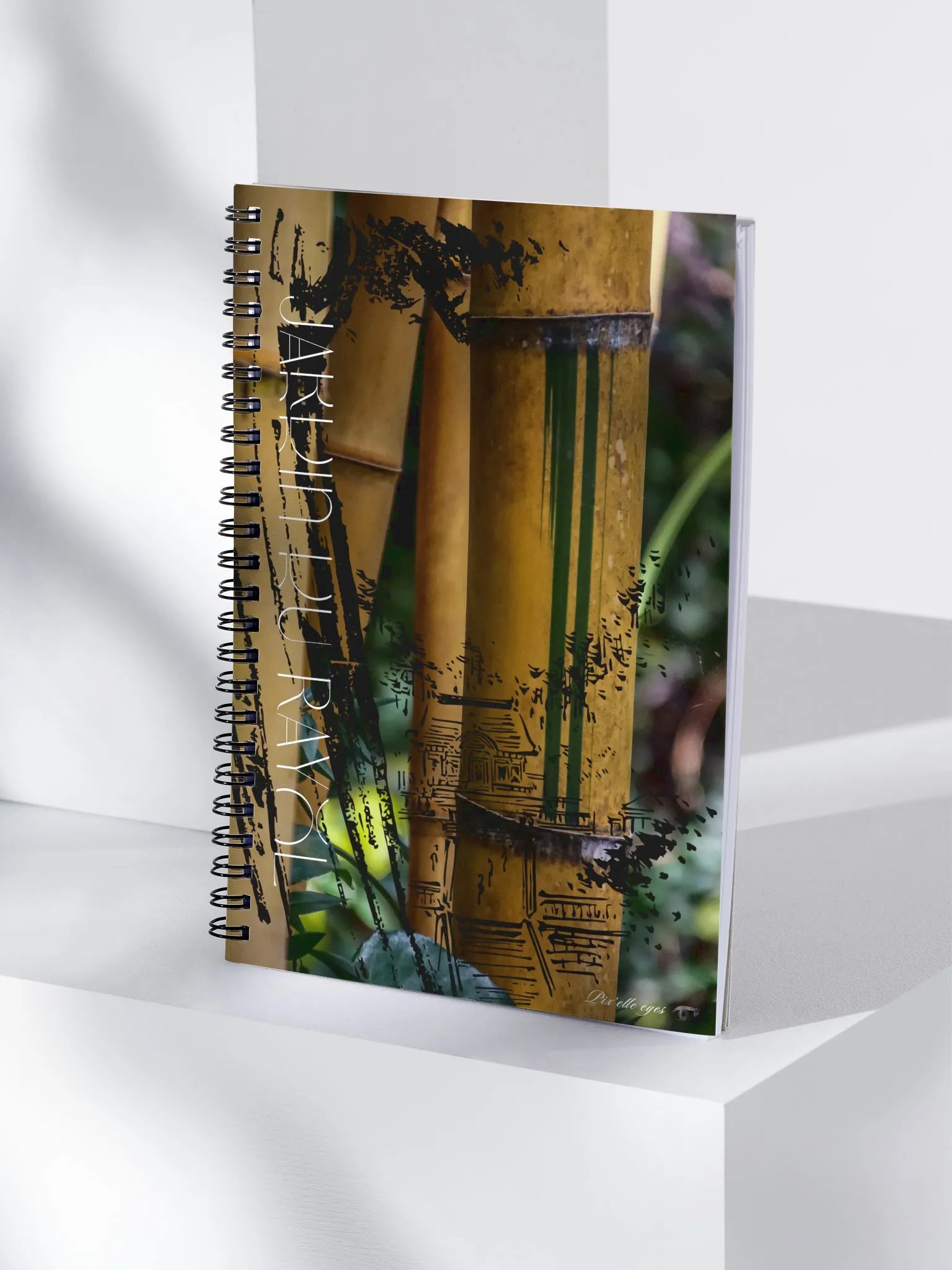 GeoGraphik Notebook – Jardin du Rayol – Bamboo Reverie – A5 Format product image (4)