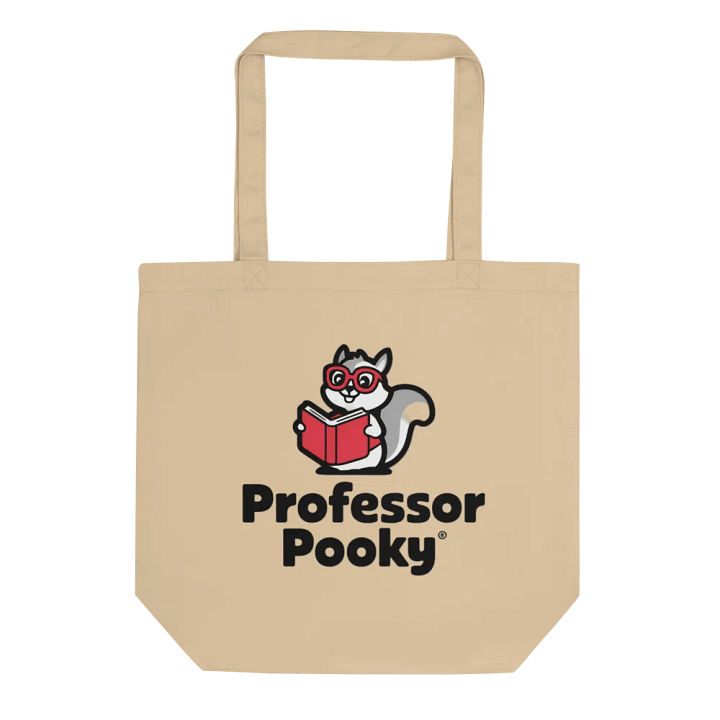 Professor Pooky's Eco-Friendly Tote Bag product image (1)